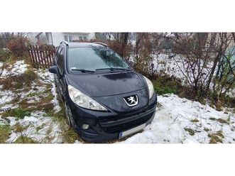 peugeot 207 sw, benzyna + lpg, uszkodzony wągrowiec • olx.pl