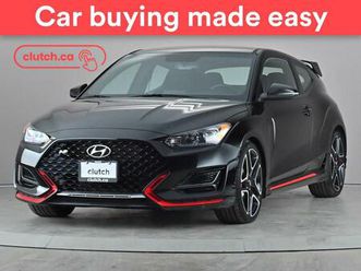 used 2020 hyundai veloster n base w/ apple carplay, heated front seats, rearview cam