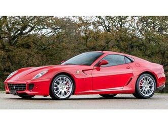 lot 121 2007 ferrari 599 gtb fiorano coupé - factory manual vente aux enchères