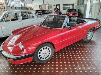 alfa romeo spider 2.0 qv asi oro 19.000km origin