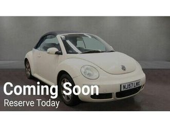 volkswagen beetle 1.6 luna cabriolet euro 4 2dr