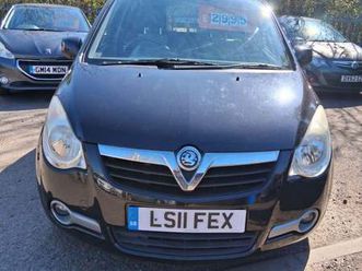vauxhall agila 1.2 vvt ecoflex s 2011