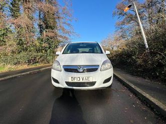 vauxhall, zafira, mpv, 2013, manual, 1686 (cc), 5 doors