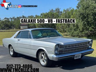 1966 ford galaxie fastback coupe v8