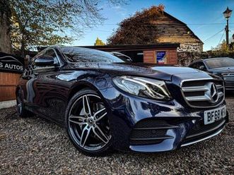mercedes-benz e class 2.0 e220d amg line g-tronic+ euro 6 (start/stop) 5dr 2018