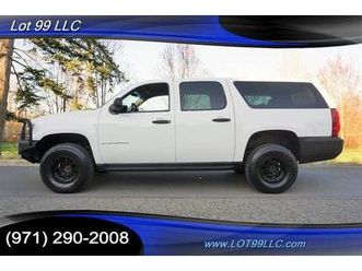 2013 chevrolet suburban 4x4 4wd chevy 2500 v8 6.0l auto leather black