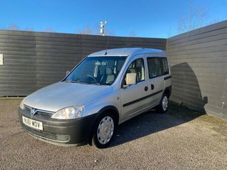 2011 vauxhall combo 1.3 cdti 16v 1700 5dr easytronic mobility estate diesel automatic