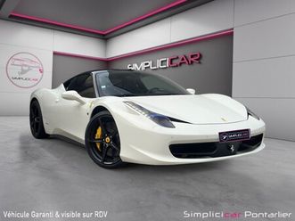 ferrari 458 italia v8 4.5l 570ch garantie 12 mois minimum