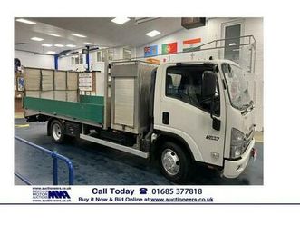 2016 isuzu forward n75150 3.0d 150ps 7.5ton beaver tail drop side c/w roller shutter toolbox (eur...