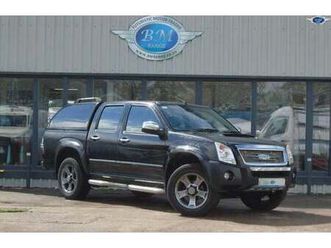 isuzu rodeo 3.0 crd denver max le black auto diesel 2010
