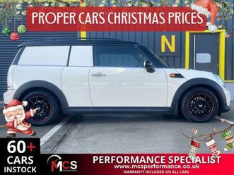 2013 mini clubvan 1.6 cooper d car derived van 5dr diesel manual euro 5 (start/stop) (112 ps) car derive...