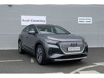 2024 audi q4 e-tron 250kw 55 quattro 82kwh sport 5dr auto (leather) suv electric automatic