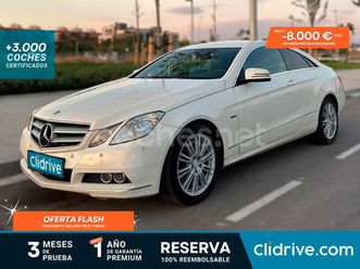 mercedes-benz clase e coupe e 220 cdi blue efficiency avantg.