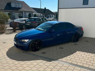 bmw e93 m paket le mans blau