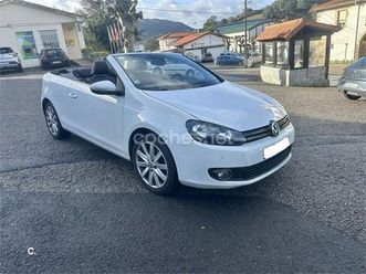 volkswagen golf cabrio 2.0 tdi dsg bluemotion tech