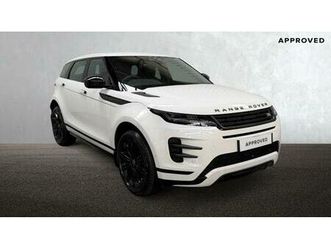 2025 land rover range rover evoque 1.5 p270e dynamic se 5dr auto estate petrol/electric automatic
