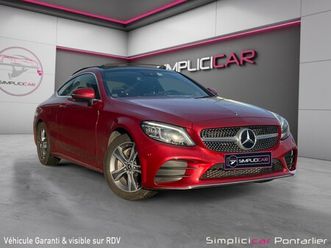 mercedes classe c coupe 220 d 9g-tronic 4matic amg line garantie 12 mois minimum
