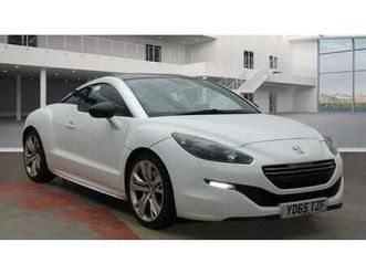 2015 peugeot rcz 1.6 thp 200 gt line 2dr coupe petrol manual