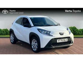 2025 toyota aygo x 1.0 vvt-i pure 5dr petrol hatchback hatchback petrol manual