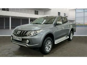 2017 mitsubishi l200 double cab di-d 178 barbarian 4wd auto pick up diesel automatic