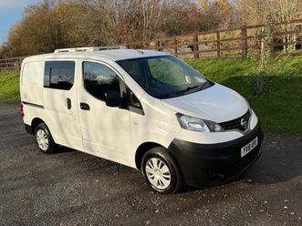 2018 nissan nv200 1.5 dci campervan dayvan motorhome car derived van diesel manual