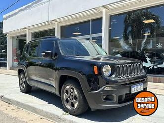 renegade 1.8 nafta manual sport año 2016 impecable! financia bco. santander. acércate a orio hnos, san genaro, concesionario oficial jmc, isuzu, kama camiones