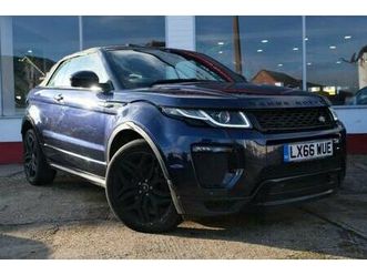 2016 land rover range rover evoque 2.0 td4 hse dynamic convertible 2dr diesel auto 4wd euro 6 (s/...