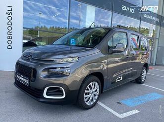 citroën berlingo feel xl velikost 1.5 bhdi - 7 sedežev + kamera