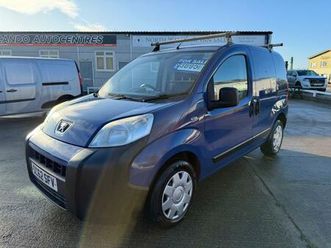 2013 peugeot bipper 1.3 hdi 75 s [non start/stop] panel van diesel manual