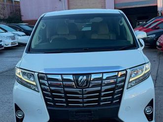 2017 toyota alphard 2.5 petrol z a edition mpv petrol automatic