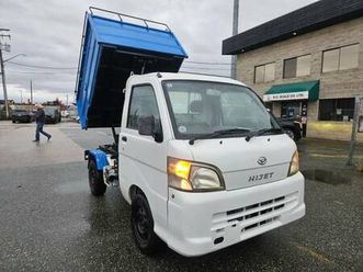 2009 daihatsu hijet 4wd kei high dump truck