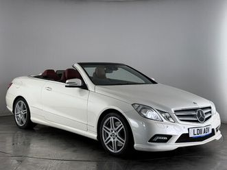 2011 (11) - 5.5 e500 v8 sport cabriolet g-tronic euro 5 2dr