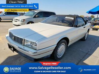 CADILLAC ALLANTE 1991-cadillac-allante
