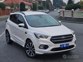 ford kuga 2.0 tdci 150 cv 4wd st-line bianco perla