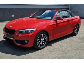 bmw 218d cabrio sport line * wenig kilomet...
