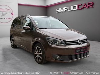 volkswagen touran n1 1.6 tdi 105ch confortline/ 7places