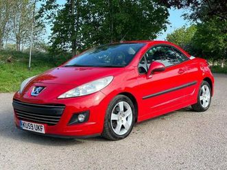 peugeot 207 cc 1.6 hdi sport 2009
