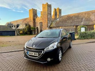 2014 peugeot 208 1.2 vti active 5dr hatchback petrol manual