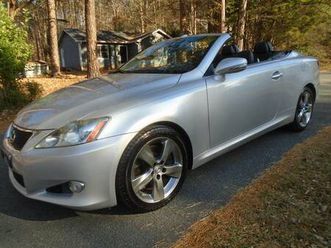 2010 lexus is350c conv, low miles, carfax, 26 serv. rcrds, great cond