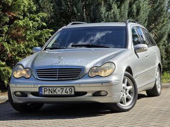 mercedes-benz c 240 t elegance (automata) szervizkönyves szép állapot