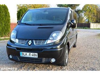 renault trafic fap grand passenger black edition