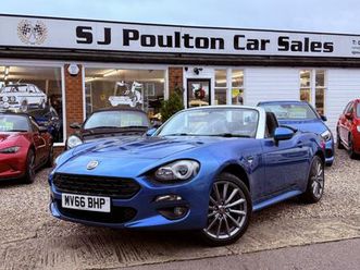 fiat 124 1.4 124 spider 1.4 multiair turbo 140hp lusso 2016