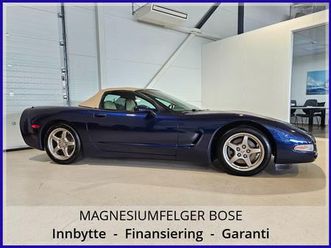 c5 5,7 v8 345hk cab, nydelig farge kobinasjon,flott bil