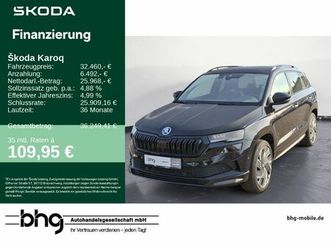 skoda karoq 2.0 tsi 4x4 dsg sportline
