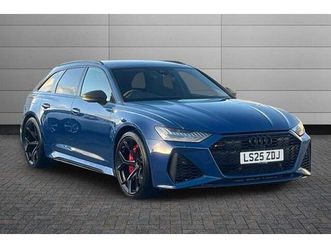 audi rs6 avant performance carbon black quattro tiptronic