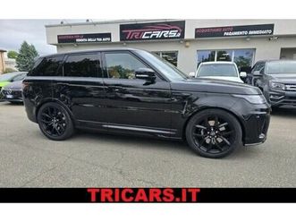 land rover range rover sport 5.0 v8 supercharged 575 cv svr iva esposta permute