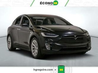 2017 tesla model x 75d awd cuir toit nav caméra mags