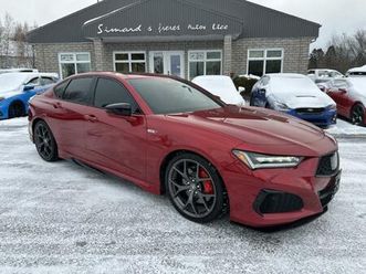 2021 acura tlx type s 3.0l sh-awd 355hp! full équipe! toit ouvran