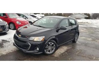 2017 chevrolet sonic lt à hayon 5 portes ba