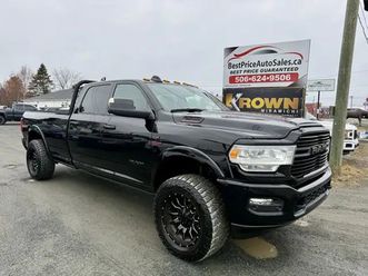 2022 ram 2500 laramie! crew cab! diesel! clean carfax! warranty!
